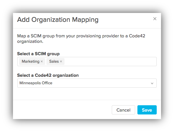 Add mapping
