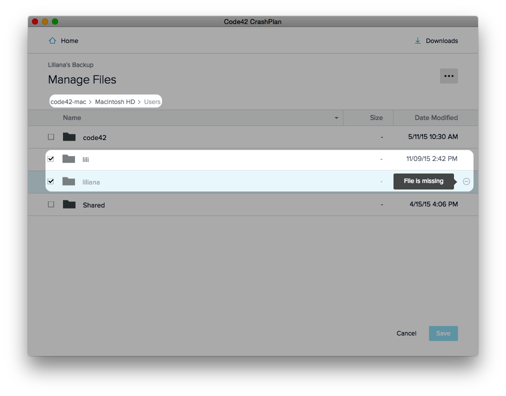Manage Files - Same OS
