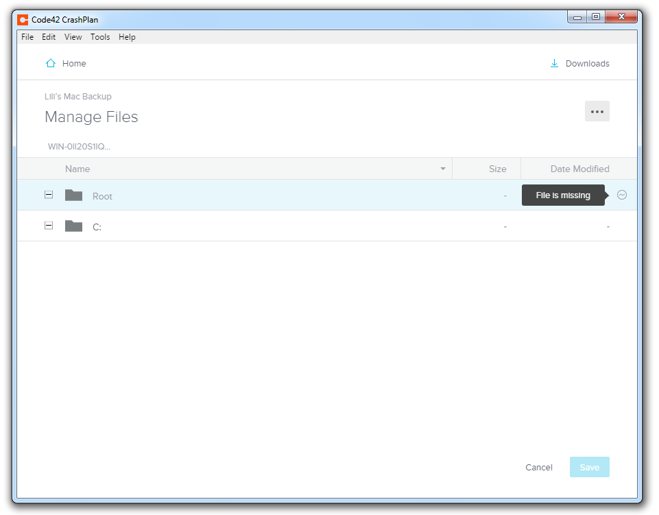 Manage Files: Different OS